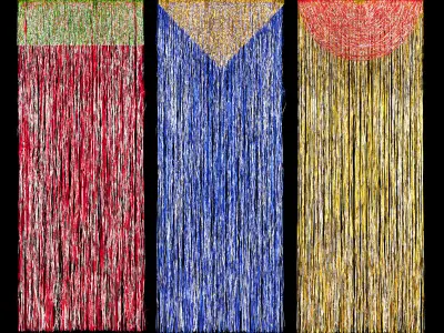 New Year Rain 3D model