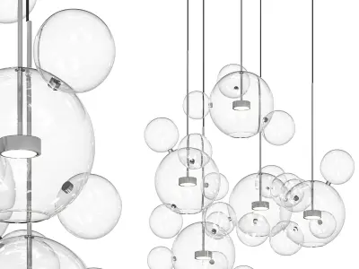 Bolle Chandelier  3D model