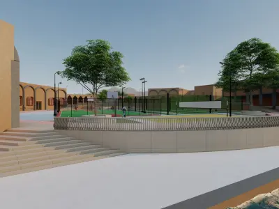 sport center 3D model