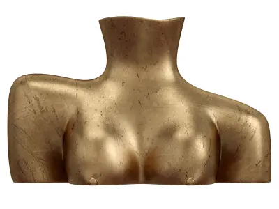 Body vase 1 Low-poly 3D model