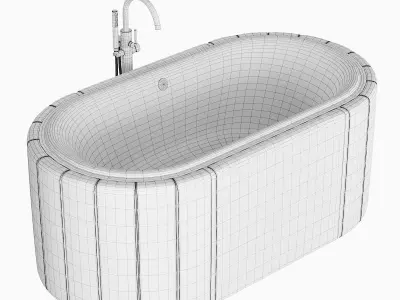 Maison Valentina Darian Bathtub 3D model