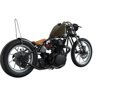 chopper  motor 3D model