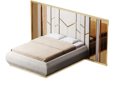 Modena Luxury Bed Room 3D model
