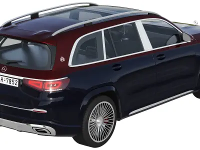 Mercedes-Benz Maybach GLS 3D model