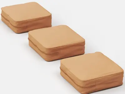 Halftrack seat cushions 3D print model