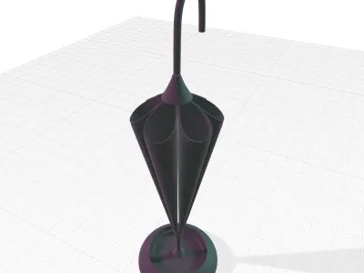 Umbrella Stand Umbrella 3D model purchase