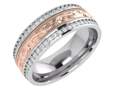 Engraving Band 4398 3D print model