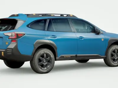 Subaru Outback Wilderness 2024 Low-poly 3D model