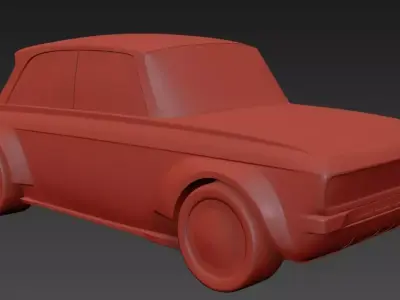 Moskvich 2140 3D model