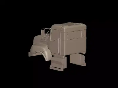 kenworth 2011 t470 truck  3D print model