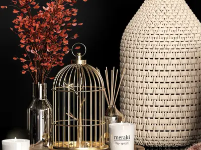 Decorative Set 17 3D model