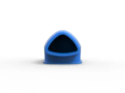 Air Scoop for dragster Version 3 Scale 1 to 25 3D print model