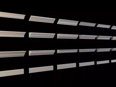 Molding Collection vol 2 - Architectural moldings 3D model