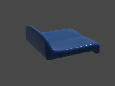 Stadium Seat 2 3D model