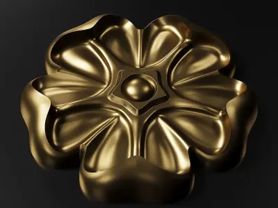 Rosette 03 3D model