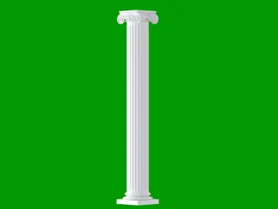 Roman Ionic 3D model