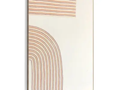 Plaster Two Photo Frame 510 Low-poly 3D model