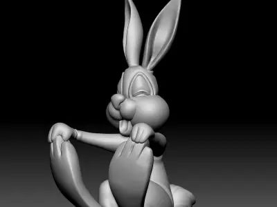 Rabbit - Sleeping beauty - 020 3D print model
