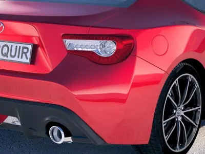 Toyota GT86 2018 3D model