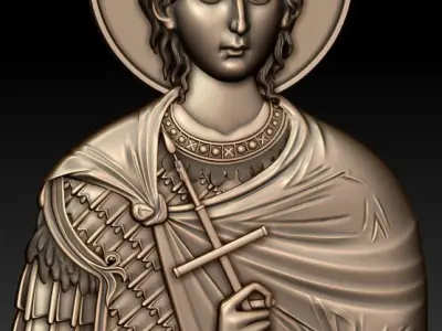 Saint Fanourios 3d model 3D model