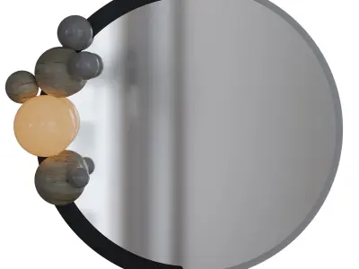 Titan Mirror by Hommes studio 3D model