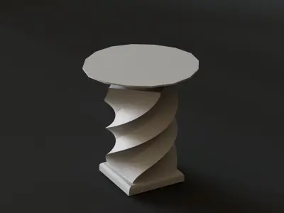 Pedestal 07 3D print model
