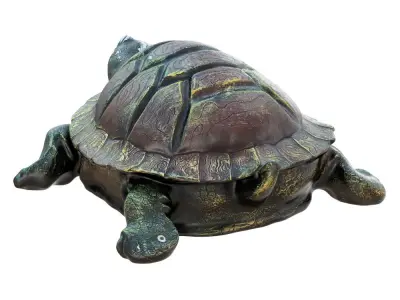 Turtle garden sculpture 3D model