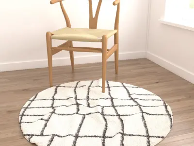 Rugs No 373 Low-poly 3D model