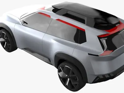 Nissan Xmotion Concept 3D model