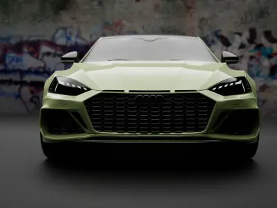 Audi RS5 2023 3D model