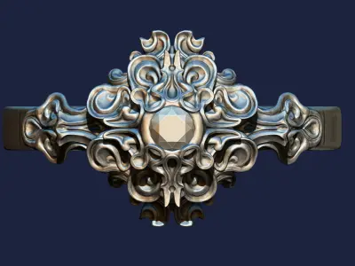 Mythos Aureum Ring 3D print model