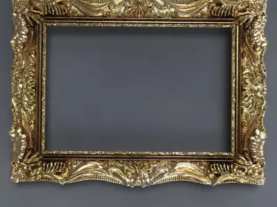 Carverd Picture Frame 3D model