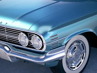 Chevrolet Nomad Wagon CG 1960 3D model