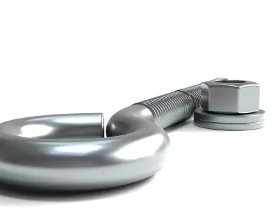 Eyebolt  Realistic 3D Model 3D model