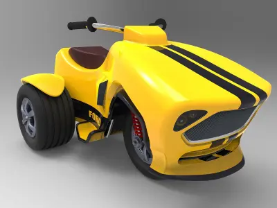 Motor Concept Car 2 3D model