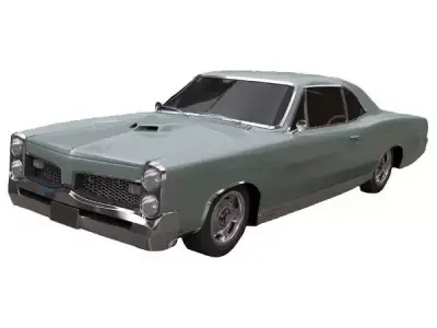 Pontiac-GTO 1967 3D model