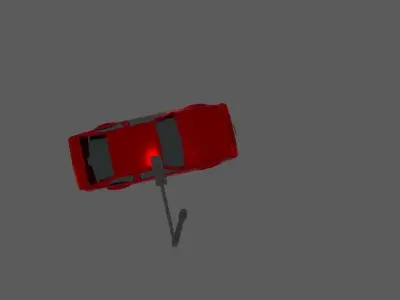 Toyota a86 Free low-poly 3D model