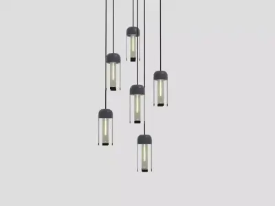 LivingRoom Lights 3D model