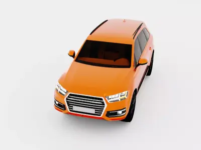SUV based off Audi Q7 3D model