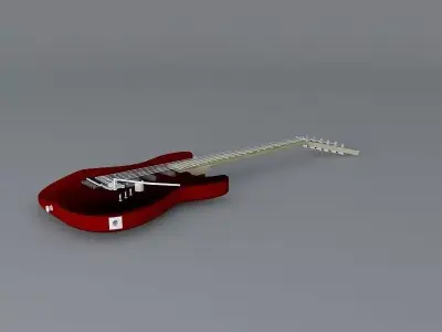 Kramer Striker 600st guitar Free 3D model