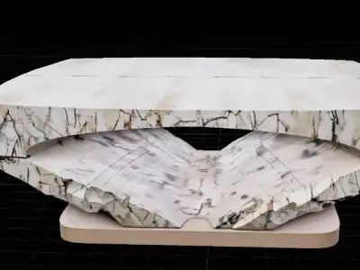 Aurelian Infinity Console Billionaire Mansion Ultra-Luxury 3D Low-poly 3D model