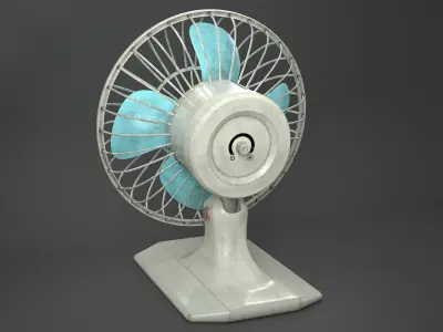 Small Fan 3D model