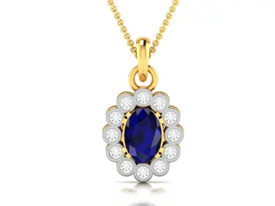 Women Pendant 3DM STL OBJ FBX Render Details 3D print model buy