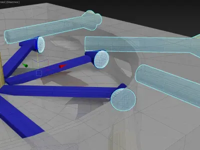LArendsian Optical Solar Laser Light Drive - Concept 3D model