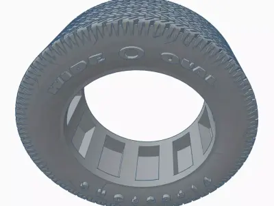 Firestone Wide Oval 225x15s 3D print model