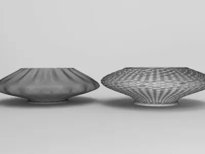Vase Voronoi 64 3D print model