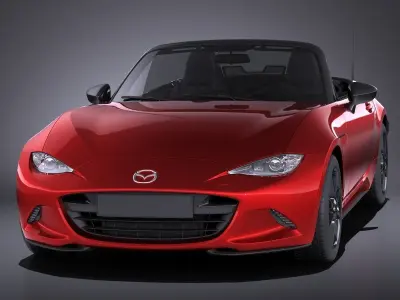 Mazda MX-5 2016 VRAY 3D model