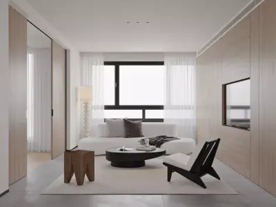 Modern Apartment 3D Model 3D model