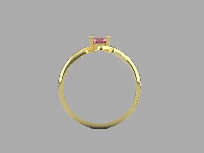 Engagement Ring  Free 3D print model
