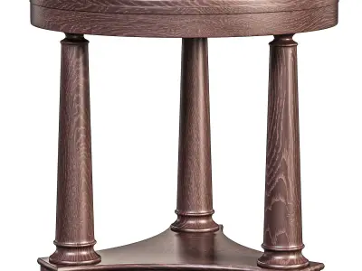 EMPIRE TABLE by bakerfurniture 3D model